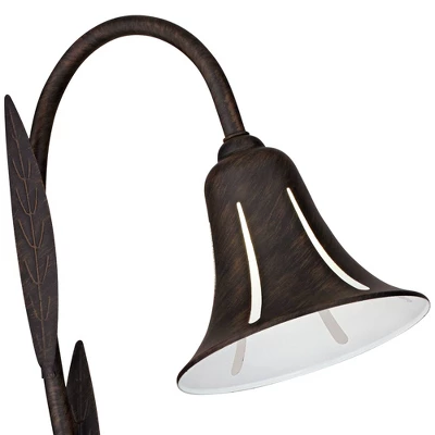 John Timberland Tulip 27" High Dark Rust LED Landscape Lights Set Of 2 1 John Timberland Tulip 27" High Dark Rust LED Landscape Lights Set Of 2