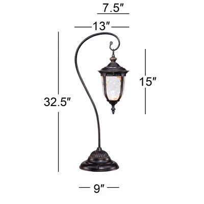 John Timberland Bellagio 32 1/2"H Bronze LED Landscape Path Lights Set Of 2 6 John Timberland Bellagio 32 1/2"H Bronze LED Landscape Path Lights Set Of 2 - Image 6