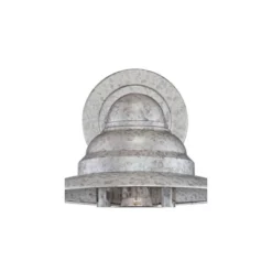John Timberland Marlowe Industrial Outdoor Wall Light Fixture Galvanized Hooded Cage 13" Clear Glass For Post Exterior Barn Deck House Porch Yard Home -John Timberland Shop GUEST 7eefffc8 8e31 473a 8d54 d671681622f5