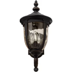 John Timberland Bellagio Vintage Rustic Outdoor Wall Light Fixture Veranda Bronze Upbridge 21" Hammered Glass Sconce For Post Exterior Barn Deck House -John Timberland Shop GUEST 803fbf9e 532c 4a4d ac44 4f6807b967d6