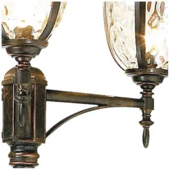 John Timberland Bellagio Vintage Outdoor Post Light Veranda Bronze 3-Light Street Lantern 96" Clear Hammered Glass For Exterior Barn Deck House Porch -John Timberland Shop GUEST 8a0e5387 c8a2 49e9 bb7e 667529cd608e