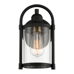 John Timberland Avani Rustic Outdoor Wall Light Fixture Black Metal 10 1/4" Clear Glass Panels For Post Exterior Barn Deck House Porch Yard Patio Home -John Timberland Shop GUEST 8d7996b5 fc77 4789 82fe 80070d5c8ae3
