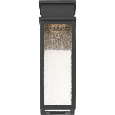 John Timberland Sintef 14 1/4" High Sand Black LED Outdoor Wall Light 4 John Timberland Sintef 14 1/4" High Sand Black LED Outdoor Wall Light - Image 4