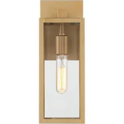 John Timberland Modern Outdoor Wall Light Fixture Soft Gold 14 1/4" Clear Glass For Exterior Barn Deck House Home Porch Yard Patio 8 John Timberland Modern Outdoor Wall Light Fixture Soft Gold 14 1/4" Clear Glass For Exterior Barn Deck House Home Porch Yard Patio -John Timberland Shop GUEST 924a3dec db73 4a0f aa13 e960fab45ab2