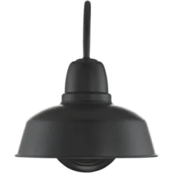 John Timberland Rustic Industrial Farmhouse Outdoor Barn Light Fixture Black Gooseneck Arm 13" For Exterior Barn Deck House Porch Yard Patio Outside -John Timberland Shop GUEST 94b5e287 125b 4c71 9cfb fed7c1ec803a 1