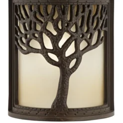 John Timberland Mission Outdoor Wall Light Fixture Bronze Tree Motif 12 1/4" Amber Glass Lantern For Exterior House Porch Patio 10 John Timberland Mission Outdoor Wall Light Fixture Bronze Tree Motif 12 1/4" Amber Glass Lantern For Exterior House Porch Patio -John Timberland Shop GUEST 97b5216e 6a26 4539 a21c d594405df5d6