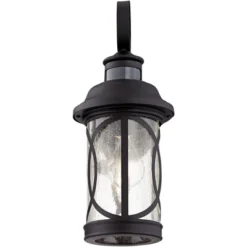John Timberland Capistrano Mission Outdoor Wall Light Fixtures Set Of 2 Black Dusk To Dawn Motion Sensor 15 3/4" Clear Seeded Glass For Post Exterior 15 John Timberland Capistrano Mission Outdoor Wall Light Fixtures Set Of 2 Black Dusk To Dawn Motion Sensor 15 3/4" Clear Seeded Glass For Post Exterior -John Timberland Shop GUEST 9c4f7908 e961 4731 8729 88ce5e59c773