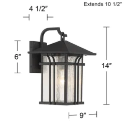 John Timberland Syon Mission Outdoor Wall Light Fixtures Set Of 2 Painted Bronze Lantern 14" Clear Seeded Glass For Post Exterior Barn 8 John Timberland Syon Mission Outdoor Wall Light Fixtures Set Of 2 Painted Bronze Lantern 14" Clear Seeded Glass For Post Exterior Barn -John Timberland Shop GUEST a0f18831 9e10 45da bc68 af1afff59ade