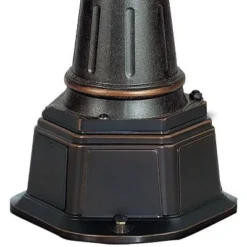 John Timberland Mediterranean Outdoor Post Light Street Lantern 3 Light Veranda Bronze 100" Clear Hammered Glass For Exterior Yard 7 John Timberland Mediterranean Outdoor Post Light Street Lantern 3 Light Veranda Bronze 100" Clear Hammered Glass For Exterior Yard -John Timberland Shop GUEST a7887b4f 4b18 4255 b964 0bb7113c41a2