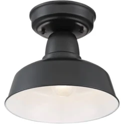 John Timberland Urban Barn Rustic Farmhouse Semi Flush Mount Outdoor Ceiling Light Black Metal 10 1/4" For Post Exterior Barn Deck House Porch Yard 10 John Timberland Urban Barn Rustic Farmhouse Semi Flush Mount Outdoor Ceiling Light Black Metal 10 1/4" For Post Exterior Barn Deck House Porch Yard -John Timberland Shop GUEST a9871079 2213 4685 9e33 0cbd1e3833aa