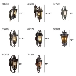 John Timberland Casa Marseille Rustic Outdoor Wall Light Fixture Veranda Bronze Ornate Scroll 36" Champagne Hammered Glass For Post Exterior Barn Deck -John Timberland Shop GUEST ae09d27c 1fb3 426d 8702 a4faa13db133
