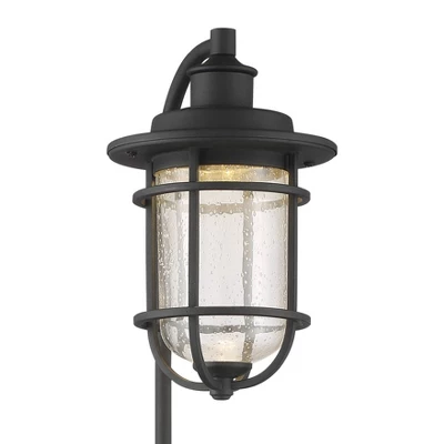 John Timberland Markham 26 1/2" High Textured Black LED Landscape Path Light 2 John Timberland Markham 26 1/2" High Textured Black LED Landscape Path Light - Image 2