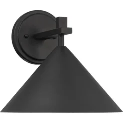 John Timberland Apex 9 3/4" High Modern Outdoor Wall Light Fixture Mount Porch House Exterior Dark Sky Weatherproof Textured Black Finish Metal -John Timberland Shop GUEST b43828cb 2aca 4ef8 8490 54ec6441cffb