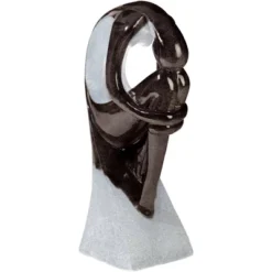 John Timberland Graceful Form Modern Zen Bubbler Curled Female Outdoor Floor Water Fountain With LED Light 43" For Yard Garden Patio Home Deck Porch -John Timberland Shop GUEST b85d84df 8d9a 46db b427 18ce01329e5b