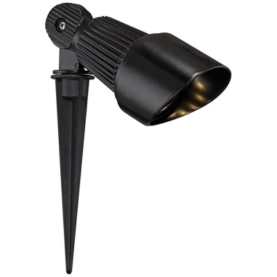 John Timberland 2 Pack Of Hooded Black 7 1/2" High LED Landscape Spotlights 6 John Timberland 2 Pack Of Hooded Black 7 1/2" High LED Landscape Spotlights - Image 6