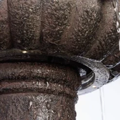 John Timberland Italian Style 3 Tier Outdoor Floor Water Fountain With Light LED 43" High Gray Faux Stone Garden Patio Backyard -John Timberland Shop GUEST ba7c6b50 393a 4cce bddf c6fe9a806d05