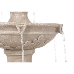 John Timberland Stafford Rustic 3 Tier Cascading Bubbler Outdoor Floor Water Fountain 48" For Yard Garden Patio Home Deck Porch House Exterior Balcony -John Timberland Shop GUEST bb80d481 cbe8 4255 a8b9 8b1dc0ac3a67