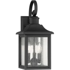 John Timberland Moray Bay Mission Outdoor Wall Light Fixture Black 17 3/4" Clear Seedy Glass For Post Exterior Barn Deck House Porch Yard Posts Patio 12 John Timberland Moray Bay Mission Outdoor Wall Light Fixture Black 17 3/4" Clear Seedy Glass For Post Exterior Barn Deck House Porch Yard Posts Patio -John Timberland Shop GUEST be55fc26 65c6 4122 9585 cae68ec0c714