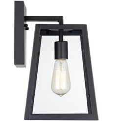 John Timberland Arrington Industrial Outdoor Wall Light Sconces Set Of 2 Mystic Black Hardwire 8" Fixture Clear Glass For Bedroom Bathroom Vanity Home 12 John Timberland Arrington Industrial Outdoor Wall Light Sconces Set Of 2 Mystic Black Hardwire 8" Fixture Clear Glass For Bedroom Bathroom Vanity Home -John Timberland Shop GUEST be95dba4 7c83 4c93 94ca 2ee59ed333db
