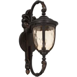 John Timberland Bellagio Vintage Rustic Outdoor Wall Light Fixture Veranda Bronze 26" Amber Hammered Glass For Post Exterior Barn Deck House Porch 13 John Timberland Bellagio Vintage Rustic Outdoor Wall Light Fixture Veranda Bronze 26" Amber Hammered Glass For Post Exterior Barn Deck House Porch -John Timberland Shop GUEST c362cdb6 4490 48f8 8198 aa4a4ca3ff68