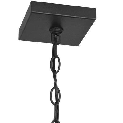 John Timberland San Lucas 19 1/2" High Modern Outdoor Pendant Light Fixture Ceiling Porch House Exterior Hanging Sand Black Metal Clear Glass Shade 2 John Timberland San Lucas 19 1/2" High Modern Outdoor Pendant Light Fixture Ceiling Porch House Exterior Hanging Sand Black Metal Clear Glass Shade - Image 2