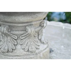 Ibiza 46" High Large Italian Outdoor Decor Sand Stone Floor Fountain With Light LED 3-Tier Outside Garden Patio Yard Backyard 13 Ibiza 46" High Large Italian Outdoor Decor Sand Stone Floor Fountain With Light LED 3-Tier Outside Garden Patio Yard Backyard -John Timberland Shop GUEST c71f548e f636 447b b004 cb11a5e8daa8