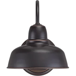 John Timberland Urban Barn Rustic Industrial Farmhouse Outdoor Wall Light Fixtures Set Of 2 Oil Rubbed Bronze Gooseneck Arm 11 1/4" For Post Exterior -John Timberland Shop GUEST c85284bd e16f 46d9 aa7a 2f797e6bdf80
