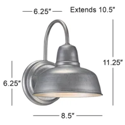John Timberland Rustic Outdoor Wall Light Fixture Urban Barn Galvanized 11 1/4" Sconce For House Farmhouse Deck Porch Patio 12 John Timberland Rustic Outdoor Wall Light Fixture Urban Barn Galvanized 11 1/4" Sconce For House Farmhouse Deck Porch Patio -John Timberland Shop GUEST cc847800 f821 4ccf 8e96 422fbd772ace