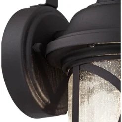 John Timberland Capistrano Mission Outdoor Wall Light Fixtures Set Of 2 Black Dusk To Dawn Motion Sensor 15 3/4" Clear Seeded Glass For Post Exterior 10 John Timberland Capistrano Mission Outdoor Wall Light Fixtures Set Of 2 Black Dusk To Dawn Motion Sensor 15 3/4" Clear Seeded Glass For Post Exterior -John Timberland Shop GUEST cd2a5468 49b0 4a11 89e5 decc3000eef8