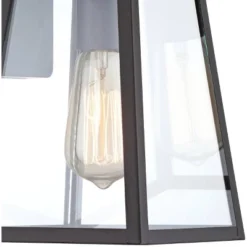 John Timberland Arrington Modern Outdoor Wall Light Fixture Mystic Black 10 3/4" Clear Glass For Post Exterior Barn Deck House Porch Yard Posts Patio -John Timberland Shop GUEST d1d6fc15 b472 47de b83c ea9fbc9de291
