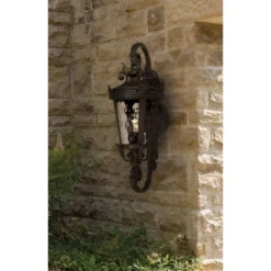 John Timberland Casa Marseille Vintage Rustic Outdoor Wall Light Fixture Black Scroll 19" Clear Hammered Glass For Post Exterior Barn Deck House Porch 13 John Timberland Casa Marseille Vintage Rustic Outdoor Wall Light Fixture Black Scroll 19" Clear Hammered Glass For Post Exterior Barn Deck House Porch -John Timberland Shop GUEST d54e0cea a67e 41eb af18 146452c8eb13