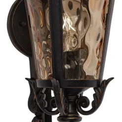 John Timberland Casa Marseille Vintage Rustic Outdoor Wall Light Fixture Veranda Bronze 19" Champagne Hammered Glass For Post Exterior Barn Deck House 10 John Timberland Casa Marseille Vintage Rustic Outdoor Wall Light Fixture Veranda Bronze 19" Champagne Hammered Glass For Post Exterior Barn Deck House -John Timberland Shop GUEST dc5cc432 16b1 4ef7 99a4 1ad44c28bd2b