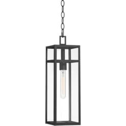 John Timberland San Lucas 19 1/2" High Modern Outdoor Pendant Light Fixture Ceiling Porch House Exterior Hanging Sand Black Metal Clear Glass Shade 17 John Timberland San Lucas 19 1/2" High Modern Outdoor Pendant Light Fixture Ceiling Porch House Exterior Hanging Sand Black Metal Clear Glass Shade -John Timberland Shop GUEST e070882b cf1d 44f7 bdf1 6c0bf741f92b