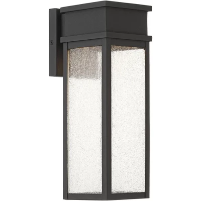 John Timberland Sintef 14 1/4" High Sand Black LED Outdoor Wall Light 5 John Timberland Sintef 14 1/4" High Sand Black LED Outdoor Wall Light - Image 5