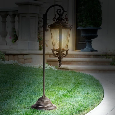 John Timberland Casa Marseille™ 35"H Bronze LED Path Lights Set Of 2 5 John Timberland Casa Marseille™ 35"H Bronze LED Path Lights Set Of 2 - Image 5