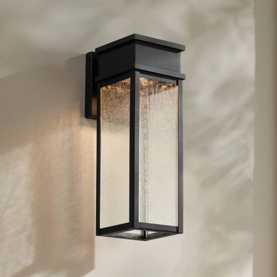 John Timberland Sintef 14 1/4" Sand Black LED Outdoor Lights Set Of 2 8 John Timberland Sintef 14 1/4" Sand Black LED Outdoor Lights Set Of 2 - Image 8