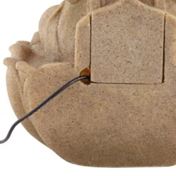 John Timberland Calm Buddha Zen Outdoor Water Fountain With LED Light 14" For Yard Garden Patio Deck Porch House Exterior Balcony Meditation -John Timberland Shop GUEST ecfb1de4 2c23 4d33 a201 0a698ff990c1