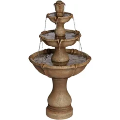 John Timberland Arosco Rustic 3 Tier Basin Outdoor Floor Water Fountain With LED Light 43" For Yard Garden Patio Home Deck Porch Exterior Balcony Roof 14 John Timberland Arosco Rustic 3 Tier Basin Outdoor Floor Water Fountain With LED Light 43" For Yard Garden Patio Home Deck Porch Exterior Balcony Roof -John Timberland Shop GUEST edca9bcd d59e 4279 aa99 6ac9a0b516b3