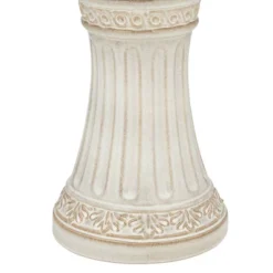 Formentera 45 1/4" High Large Italian Outdoor Decor Off-White Ceramic Floor Fountain With Light LED 3-Tier Outside Garden Patio Yard -John Timberland Shop GUEST ee86ee17 58c6 4826 8f73 3ae7192c0010