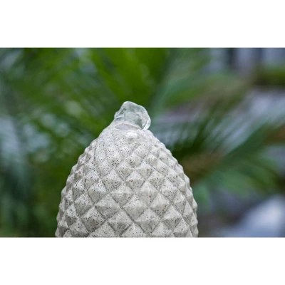 Ibiza 46" High Large Italian Outdoor Decor Sand Stone Floor Fountain With Light LED 3-Tier Outside Garden Patio Yard Backyard 3 Ibiza 46" High Large Italian Outdoor Decor Sand Stone Floor Fountain With Light LED 3-Tier Outside Garden Patio Yard Backyard - Image 3