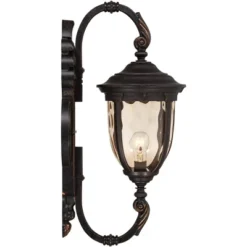 John Timberland Bellagio Vintage Rustic Outdoor Wall Light Fixture Veranda Bronze 26" Amber Hammered Glass For Post Exterior Barn Deck House Porch 14 John Timberland Bellagio Vintage Rustic Outdoor Wall Light Fixture Veranda Bronze 26" Amber Hammered Glass For Post Exterior Barn Deck House Porch -John Timberland Shop GUEST f82096dd 66bb 45cc b9cb 36dc5464b5f4