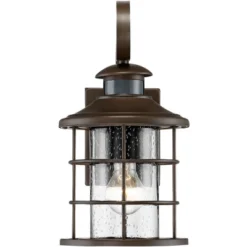 John Timberland Hogan 14" High Bronze Motion Sensor Outdoor Wall Light Set Of 2 -John Timberland Shop GUEST fdb5c853 fb46 479c 90e6 21efea92ba89