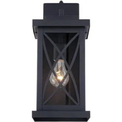 John Timberland Woodland Park Outdoor Wall Light Fixture Black Dusk To Dawn 15" Clear Glass For Post Exterior Barn Deck House Porch Yard Patio Home -John Timberland Shop GUEST ff6b65d6 9465 4a92 b390 752f88480128